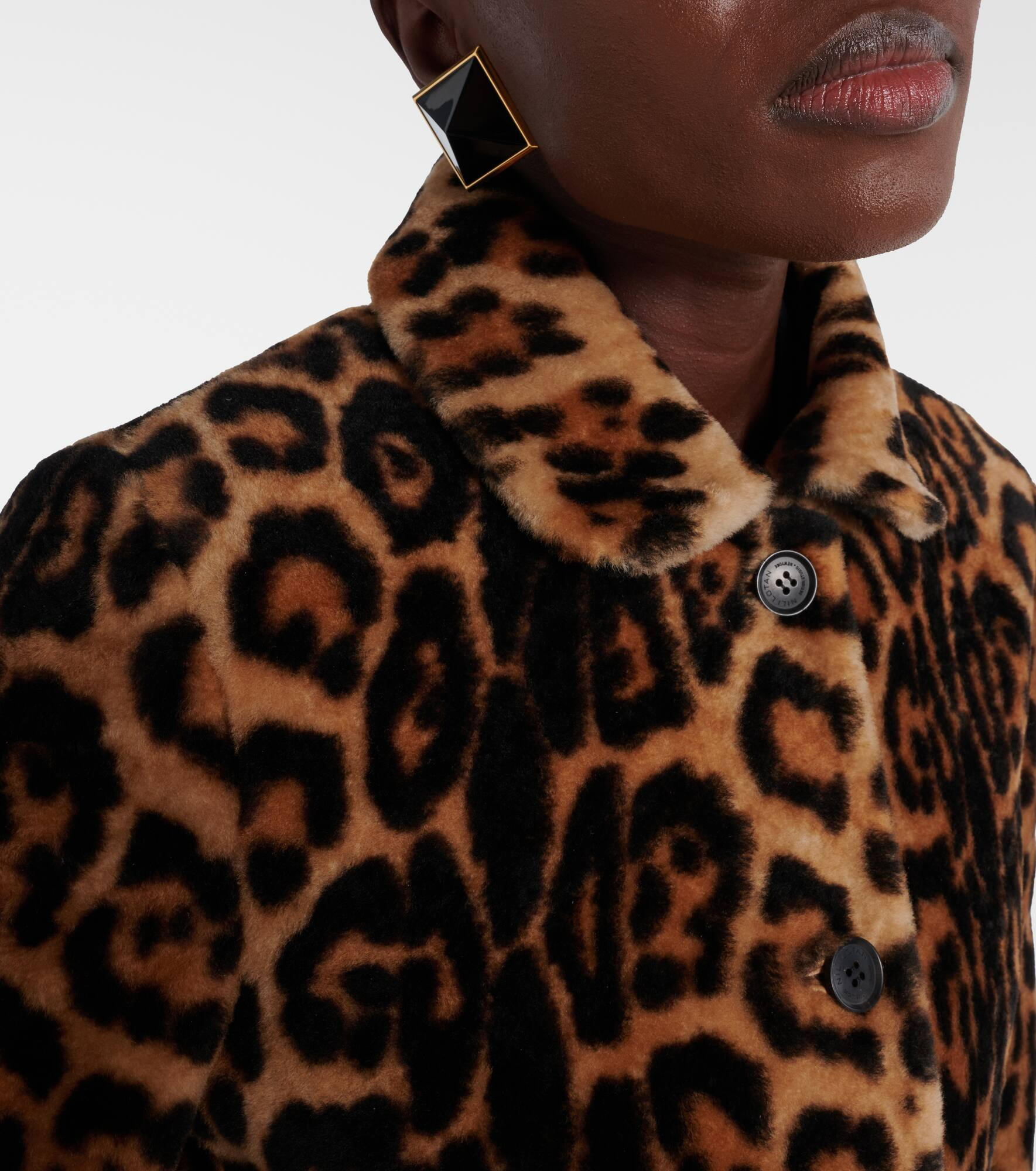 Montmartre leopard-print shearling jacket - 4