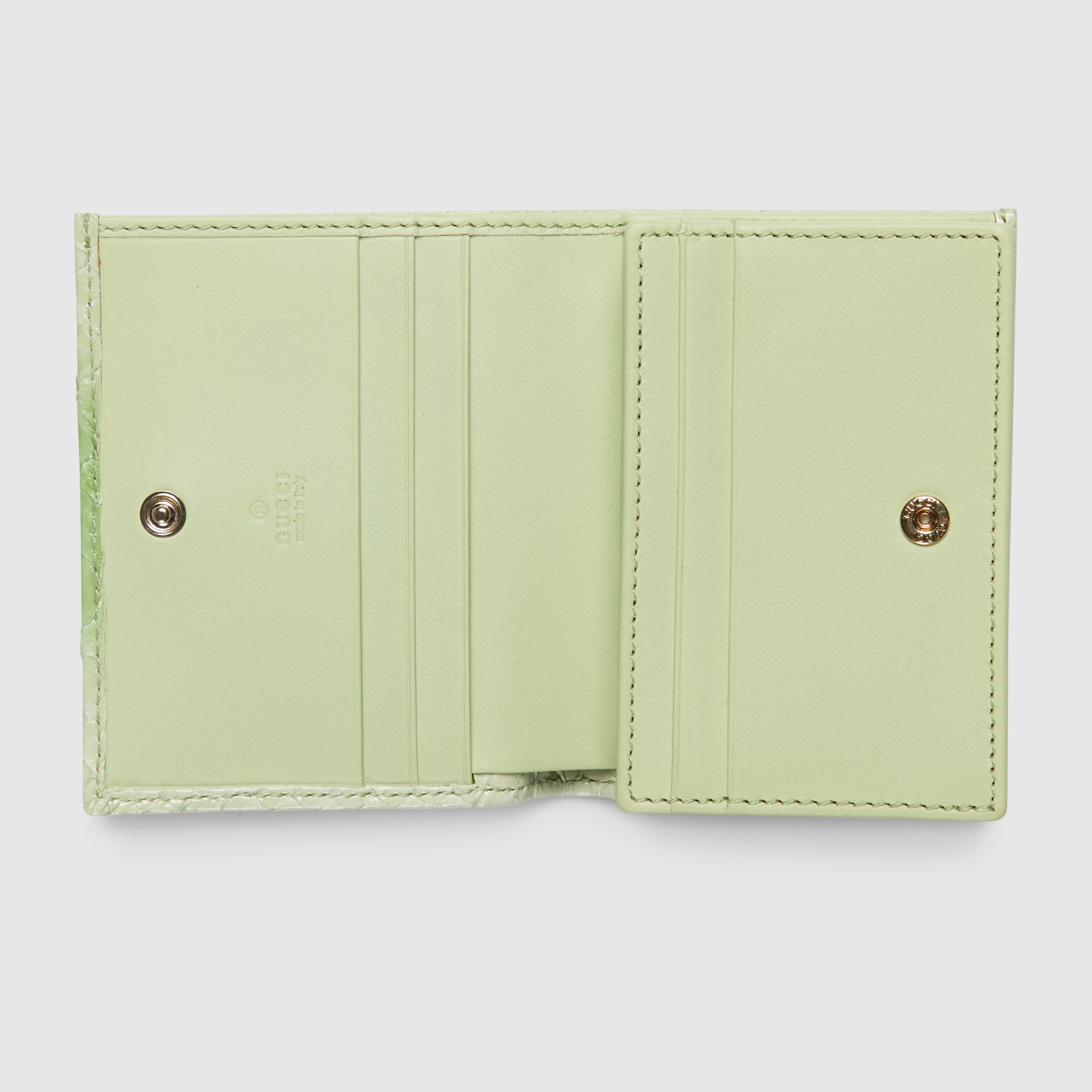 GG Marmont python card case wallet - 2