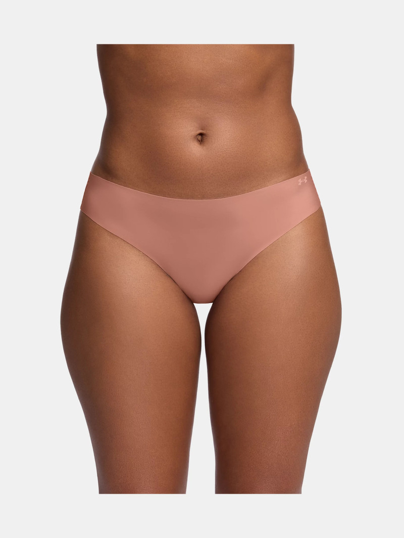 Women's UA Pure Stretch 3-Pack No Show Bikini 1