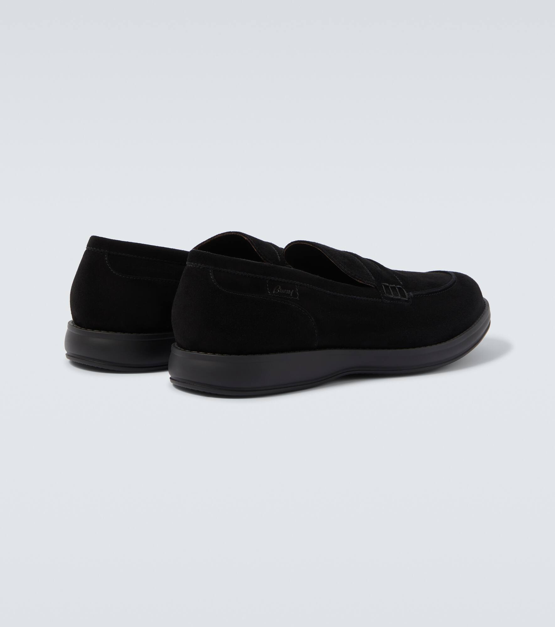 Suede penny loafers - 6