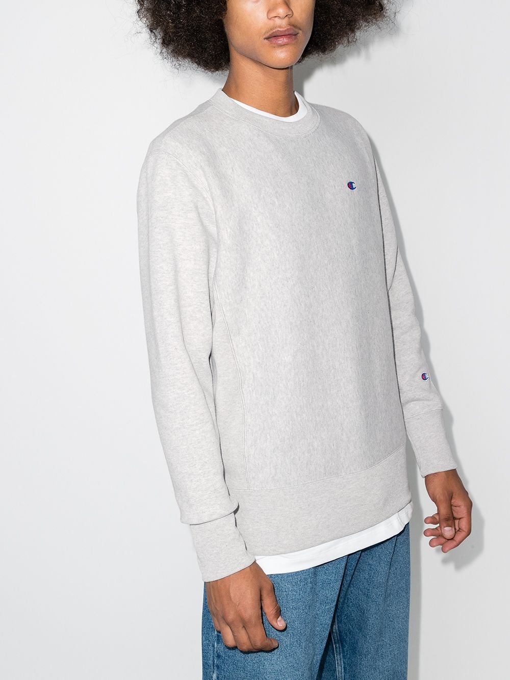 crew neck sweatshirt - 2