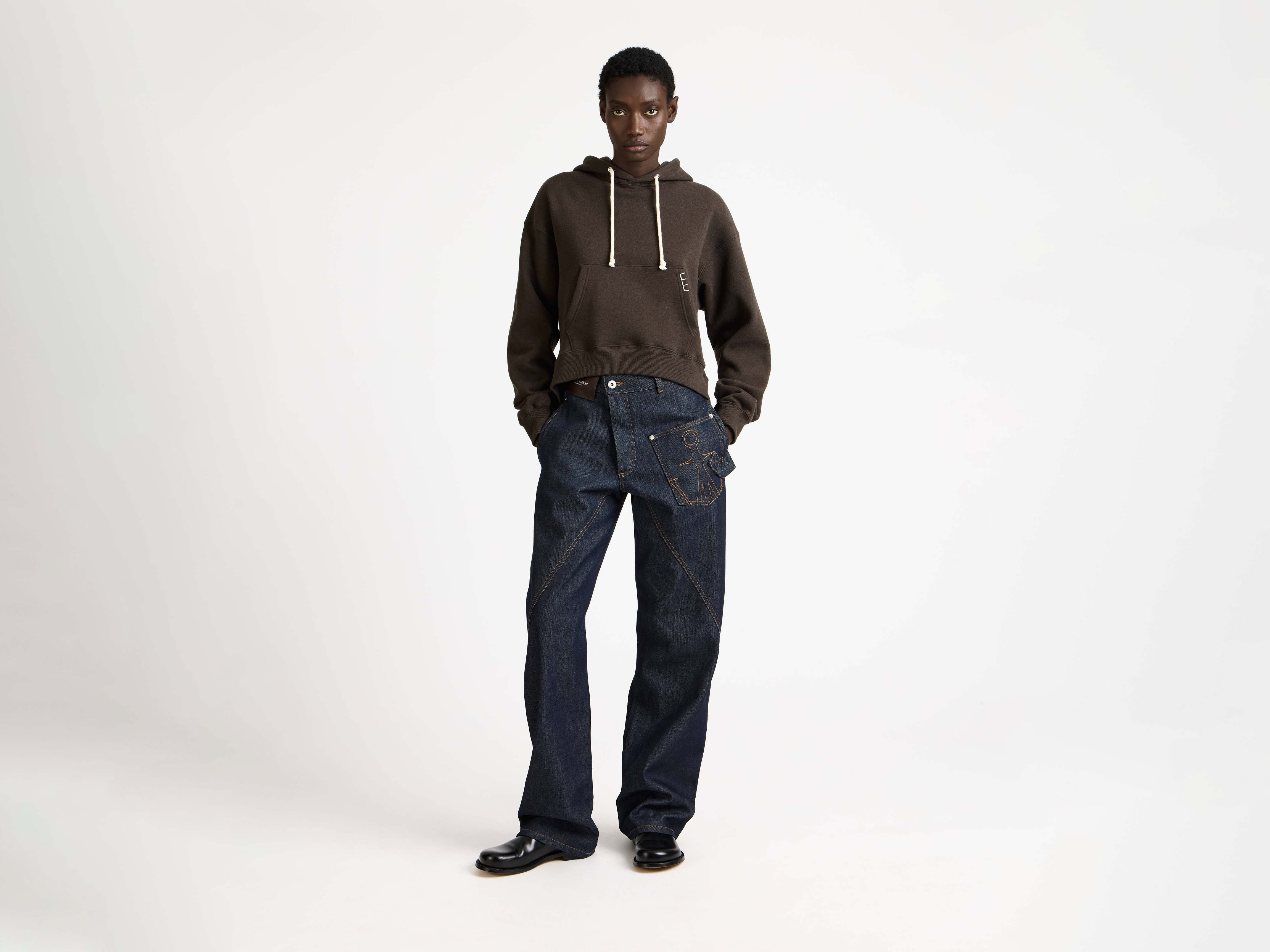 TWISTED WORKWEAR DENIM JEANS IN INDIGO - 2