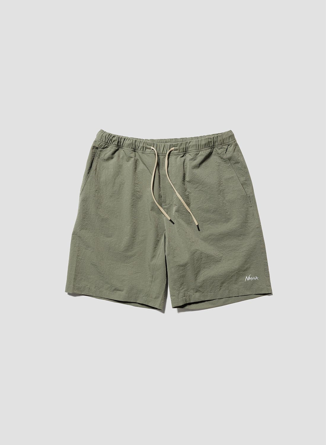 Nanga Air Cloth Comfy Shorts in Olive Drab - 1