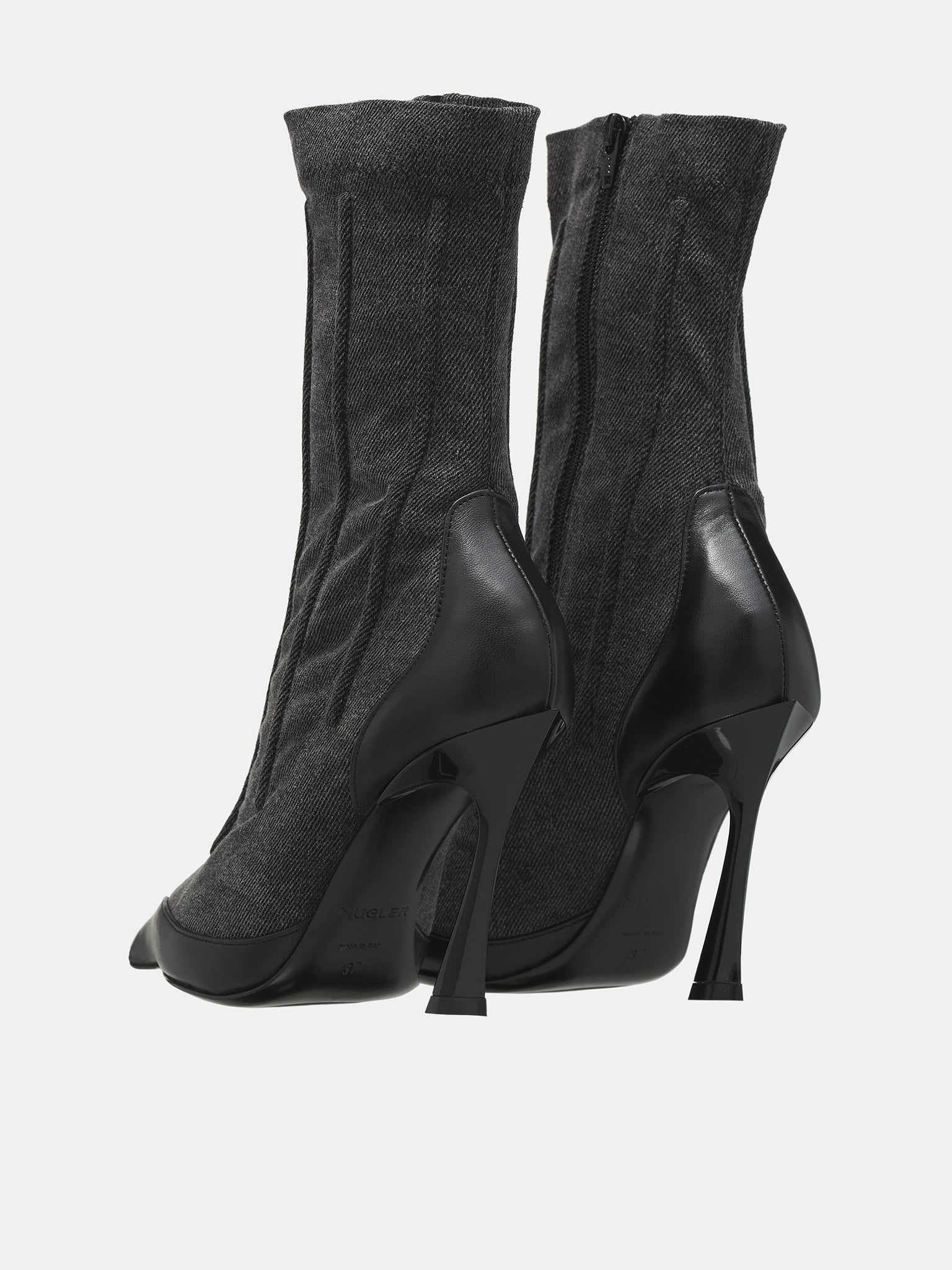 Denim Boots - 5