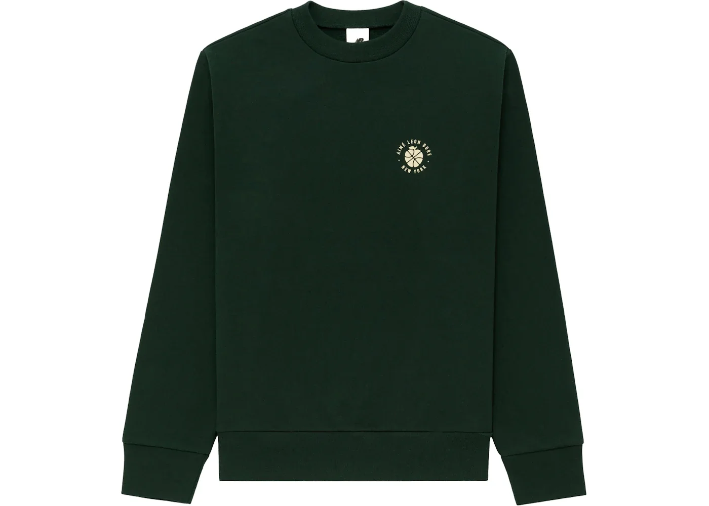 Aime Leon Dore x New Balance Sonny NY Crewneck Sweatshirt Green - 1