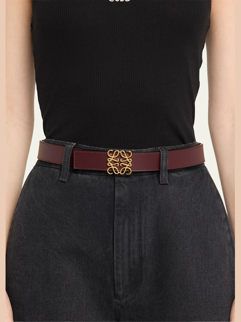 Loewe Anagram Reversible Leather Belt outlook