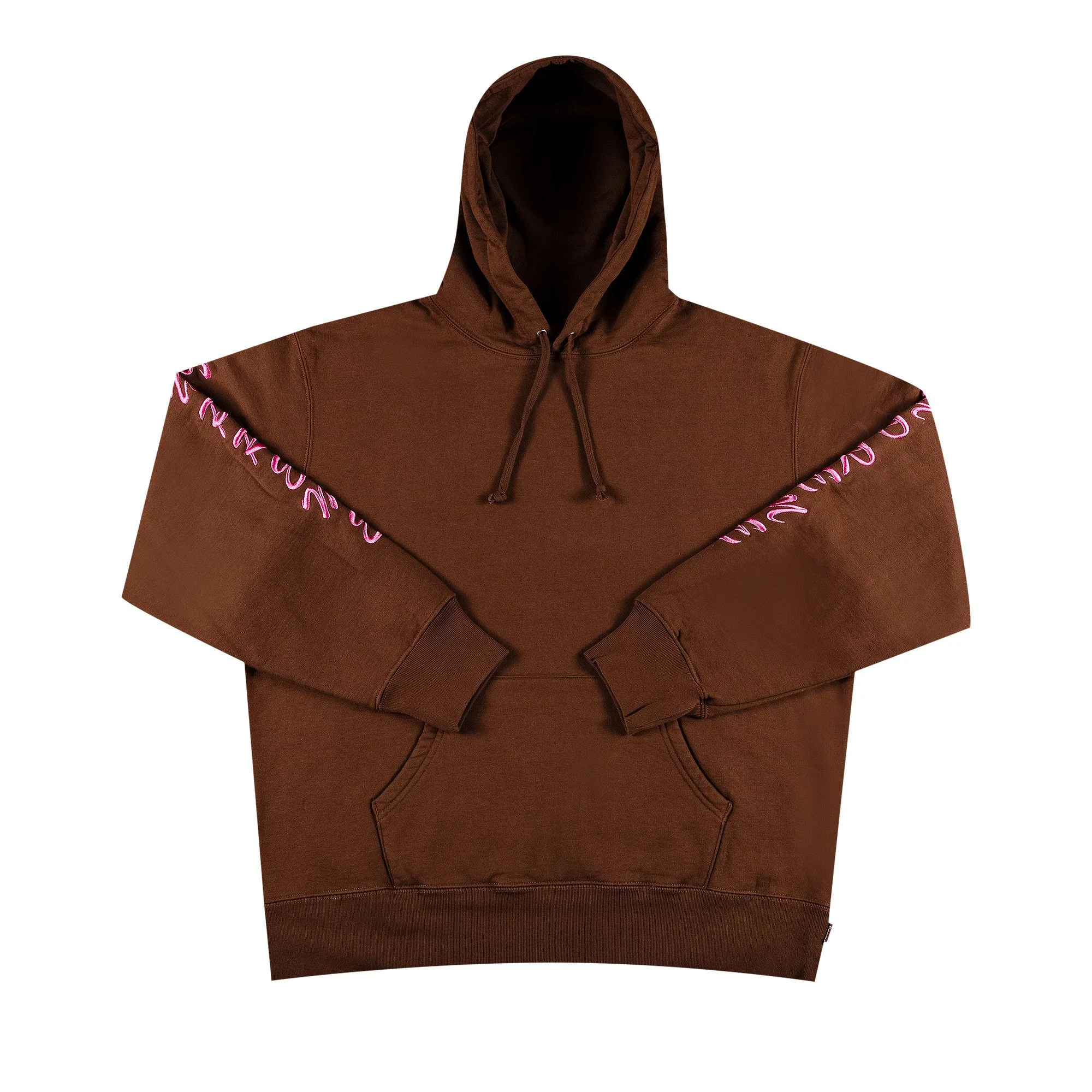 Supreme Guardian Hooded Sweatshirt 'Dark Brown' - 1
