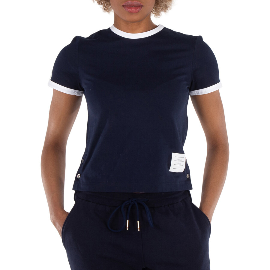 Thom Browne Ringer T-Shirt - 1