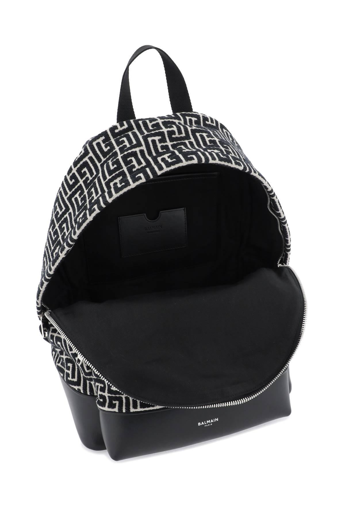 JACQUARD BACKPACK WITH MONOGRAM - 4