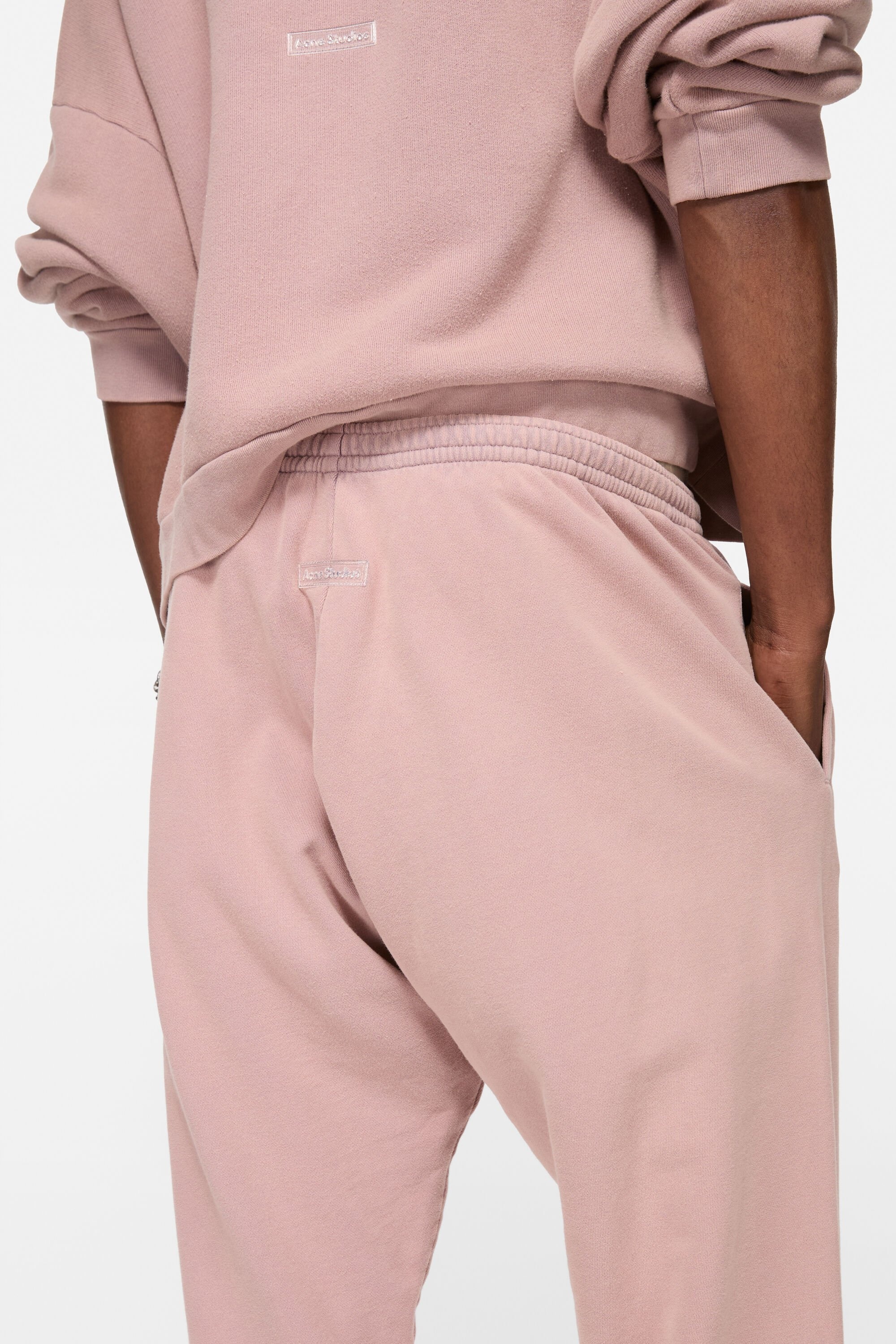 Cotton sweatpants - Lavender purple - 4