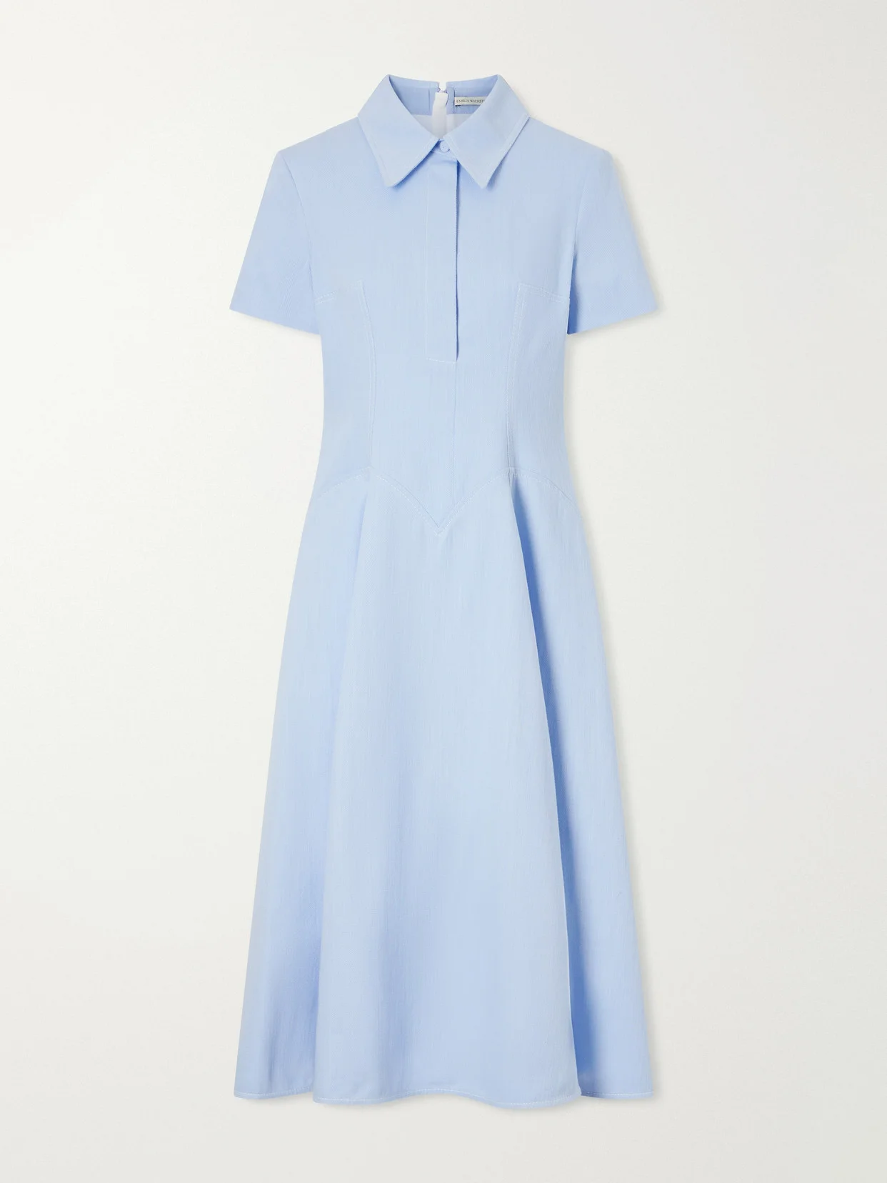 Jody Denim Midi Dress - 1