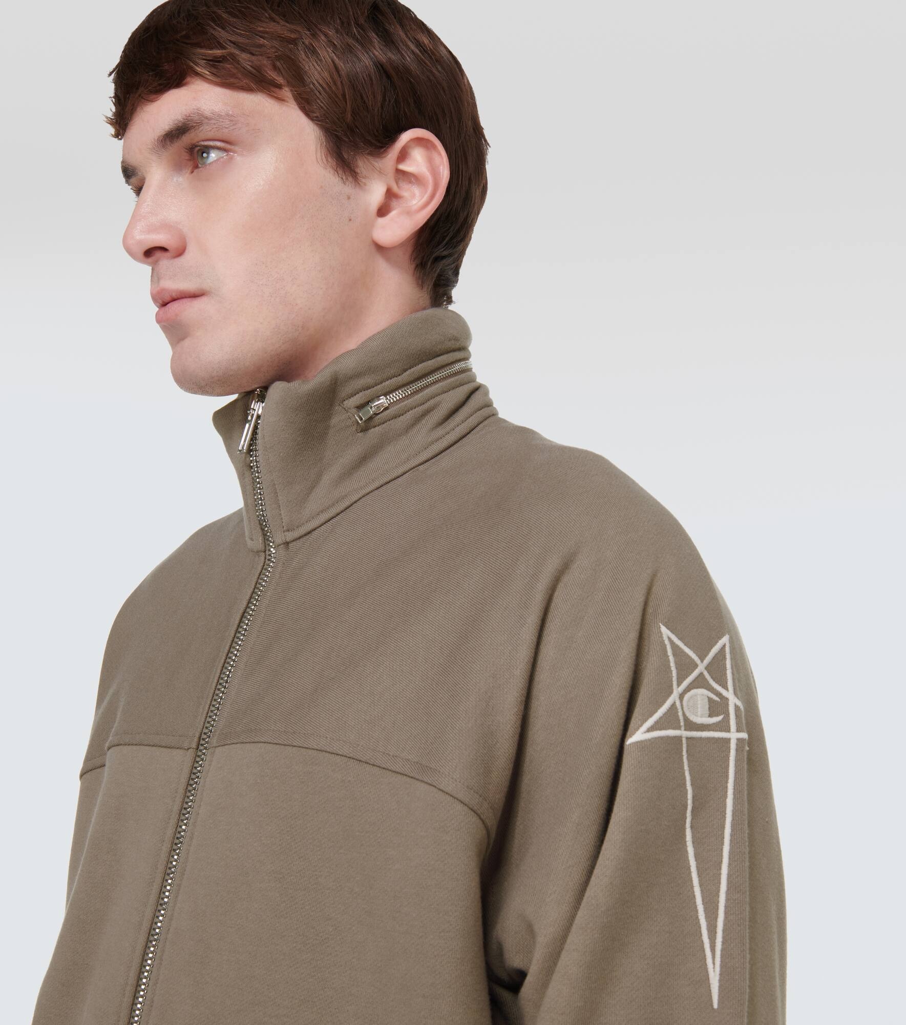 x Champion® Mountain asymmetric cotton jacket - 5