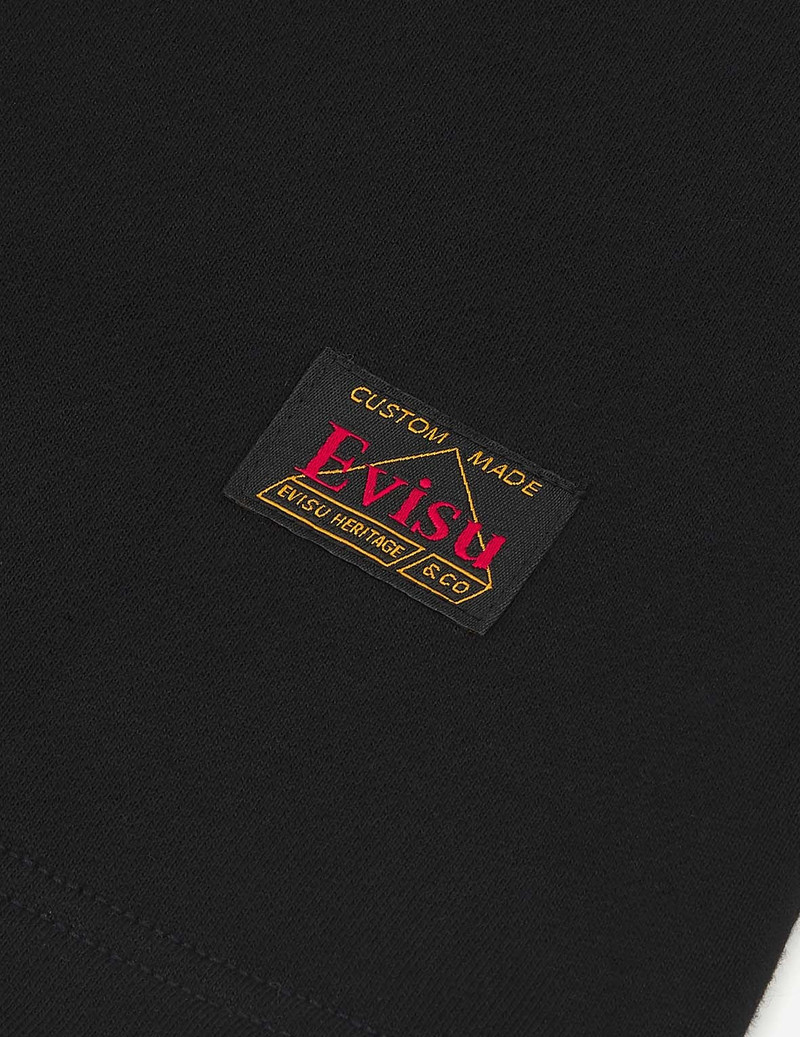 KAMON AND LOGO PRINT TURTLENECK SWEATSHIRT 9