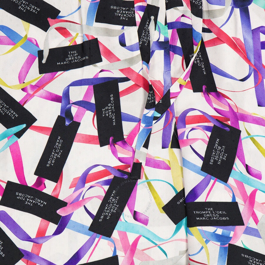 Marc Jacobs White / Multi Pajama Pants - 7
