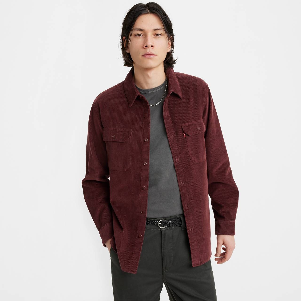 JACKSON WORKER CORDUROY OVERSHIRT - 2