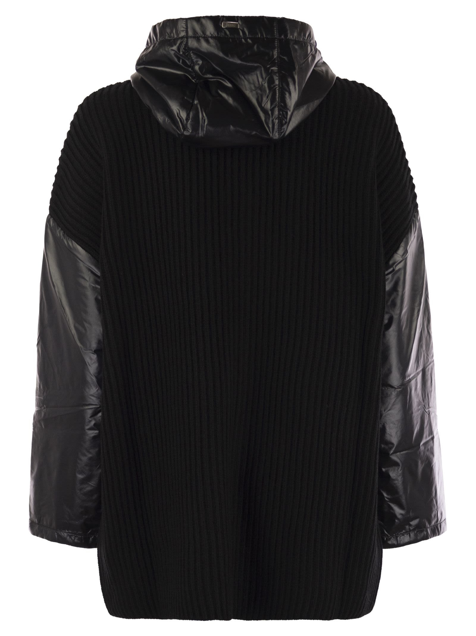 Herno Women Resort Jacket In Wool And Ultralight Nylon - 2