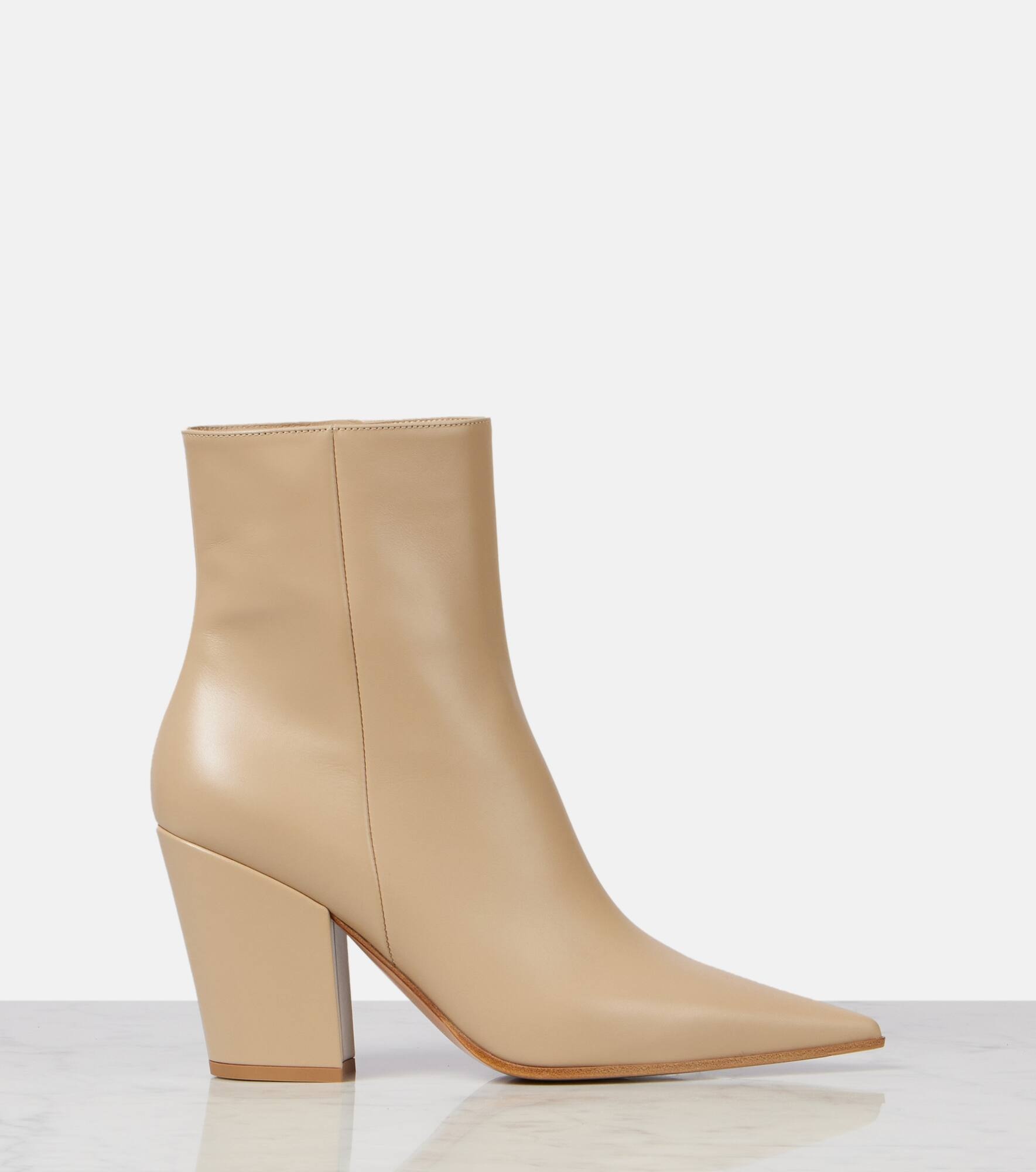 Keinna 85 leather ankle boots - 4