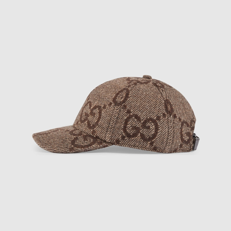 GUCCI Jumbo GG wool baseball hat outlook