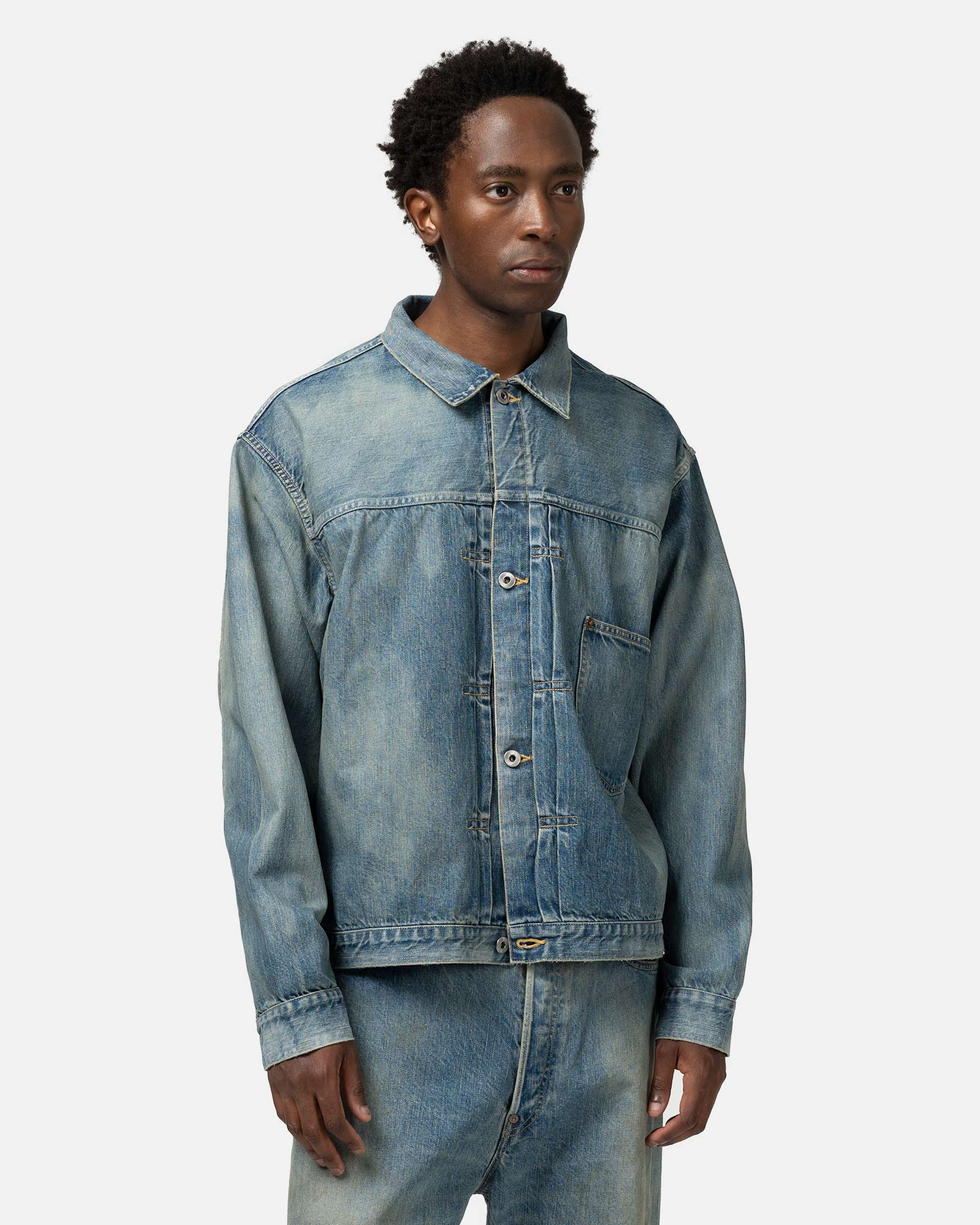 1st Type Denim Jacket Indigo - 4