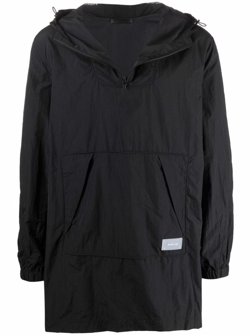 hooded pullover jacket - 1