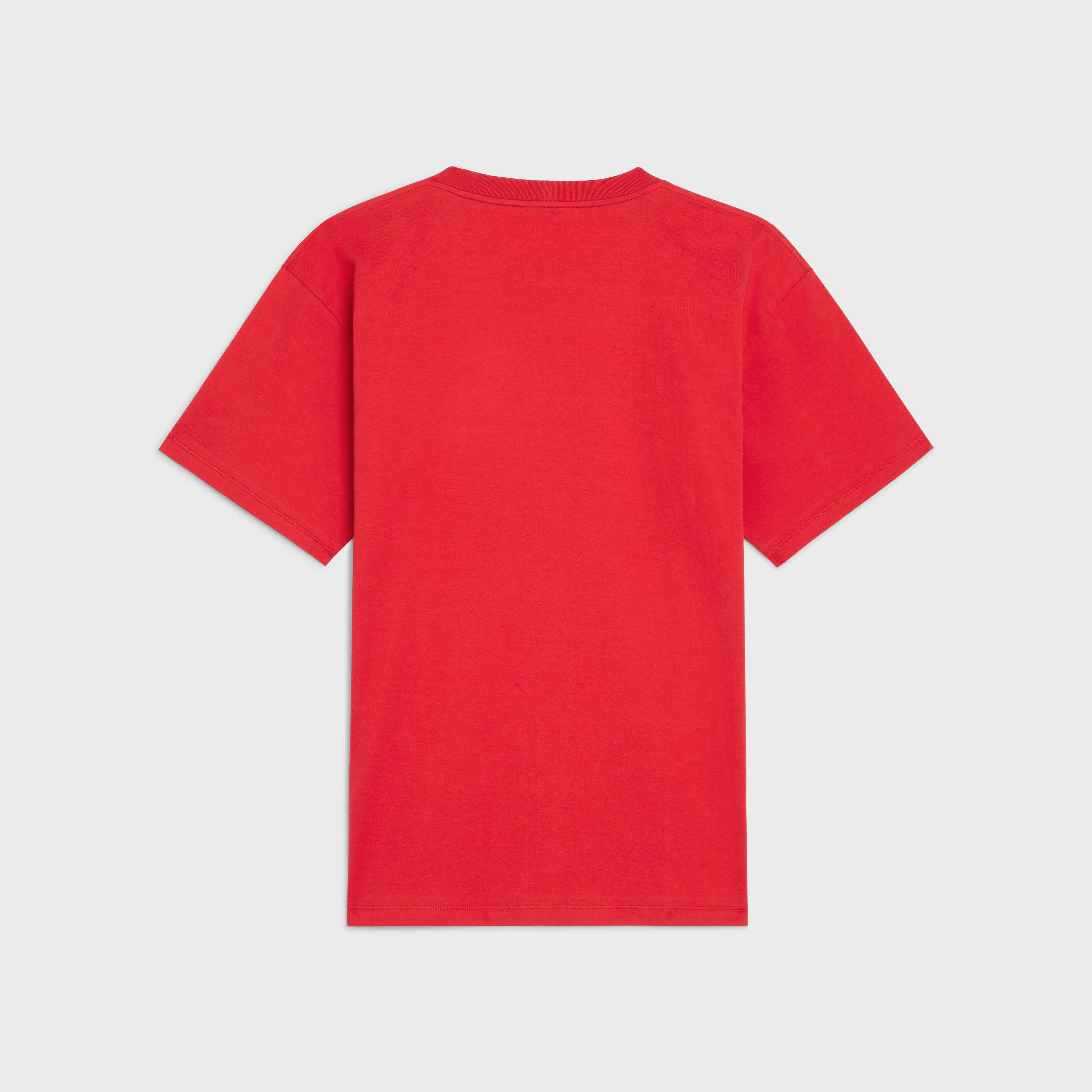 LOOSE CHAMBORD T-SHIRT IN COTTON JERSEY - 2