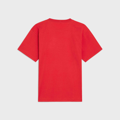 CELINE LOOSE CHAMBORD T-SHIRT IN COTTON JERSEY outlook