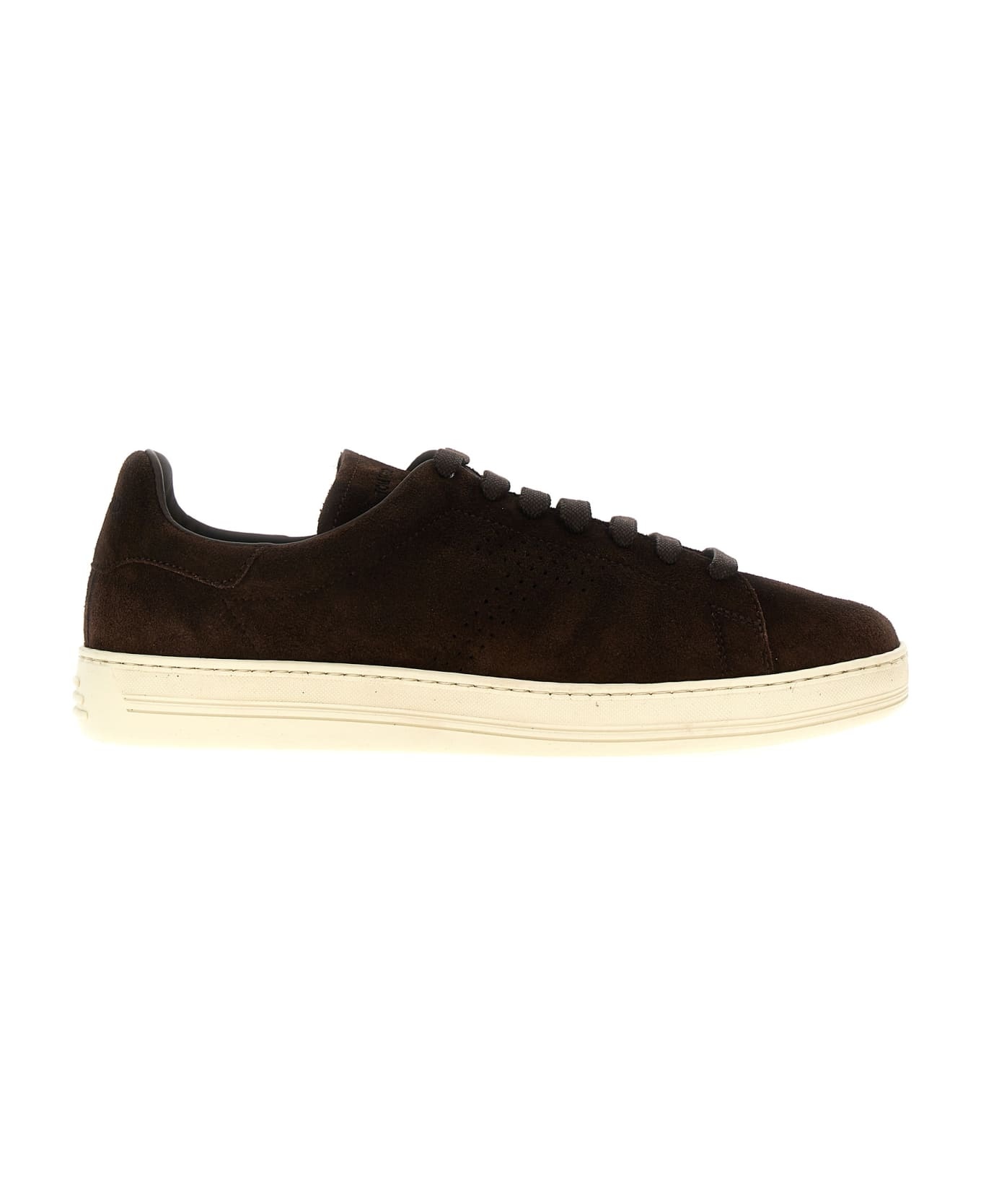 Logo Suede Sneakers - 1