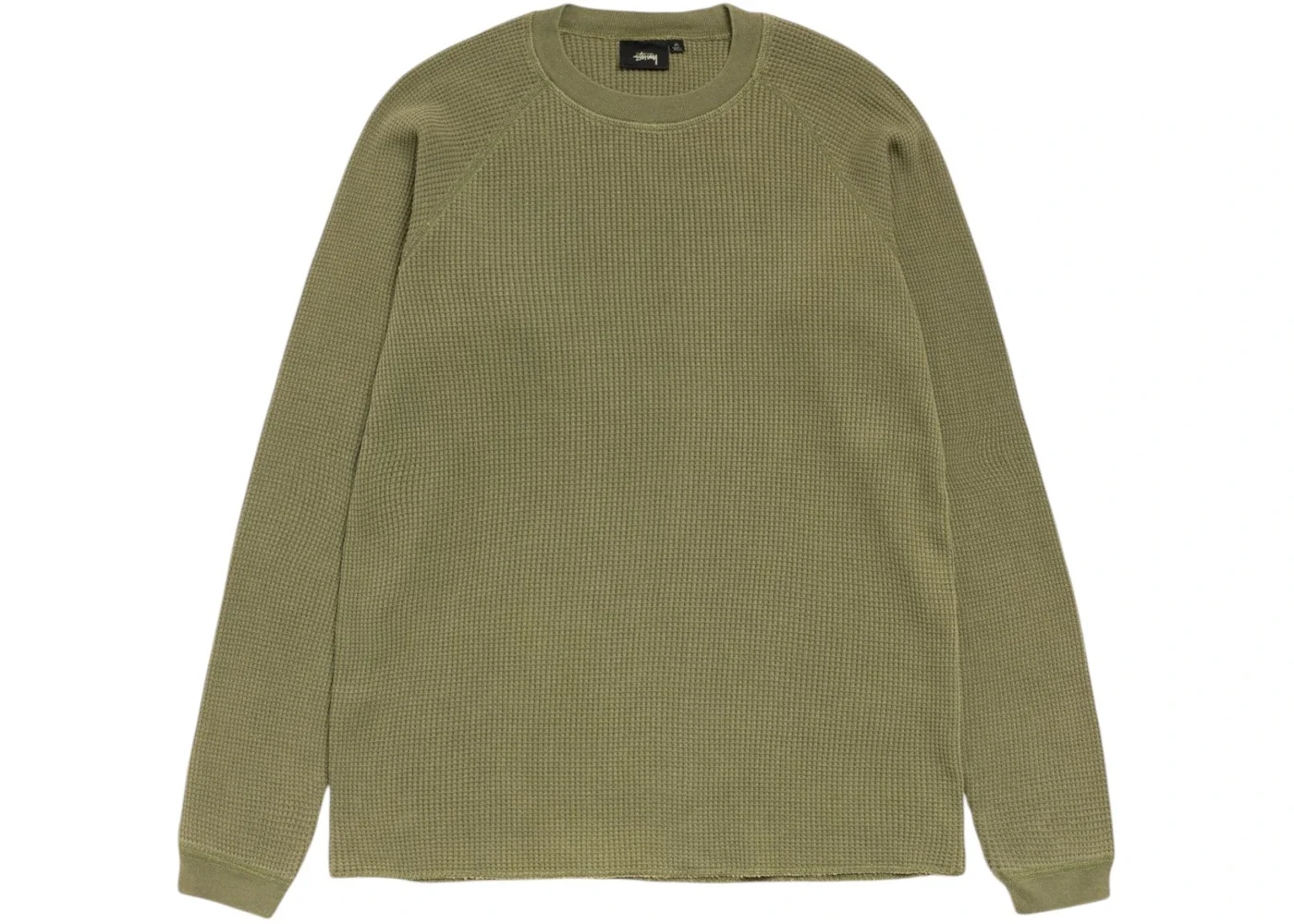 Stussy Mantra Raglan Thermal Olive - 1