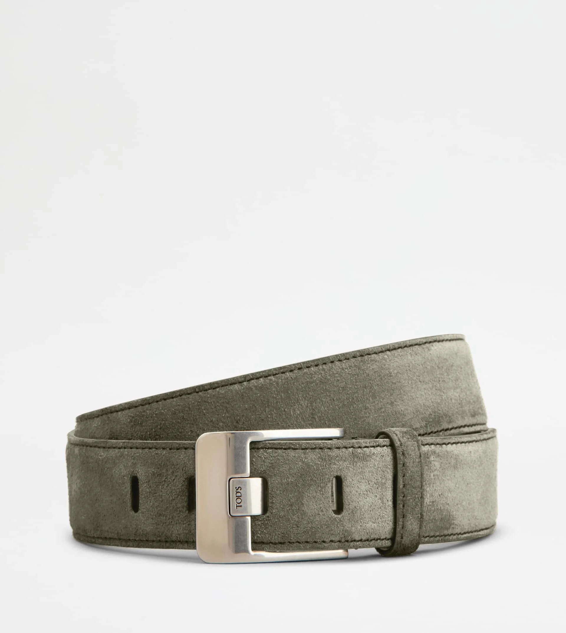 BELT IN SUEDE - GREEN - 1