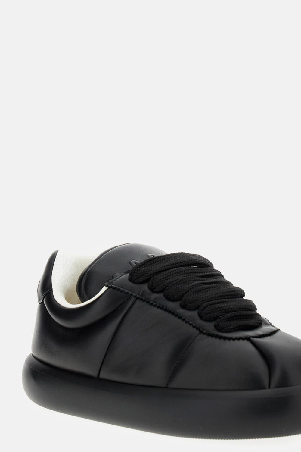 PUFFY LOW-TOP LACE-UP SNEAKER - 4