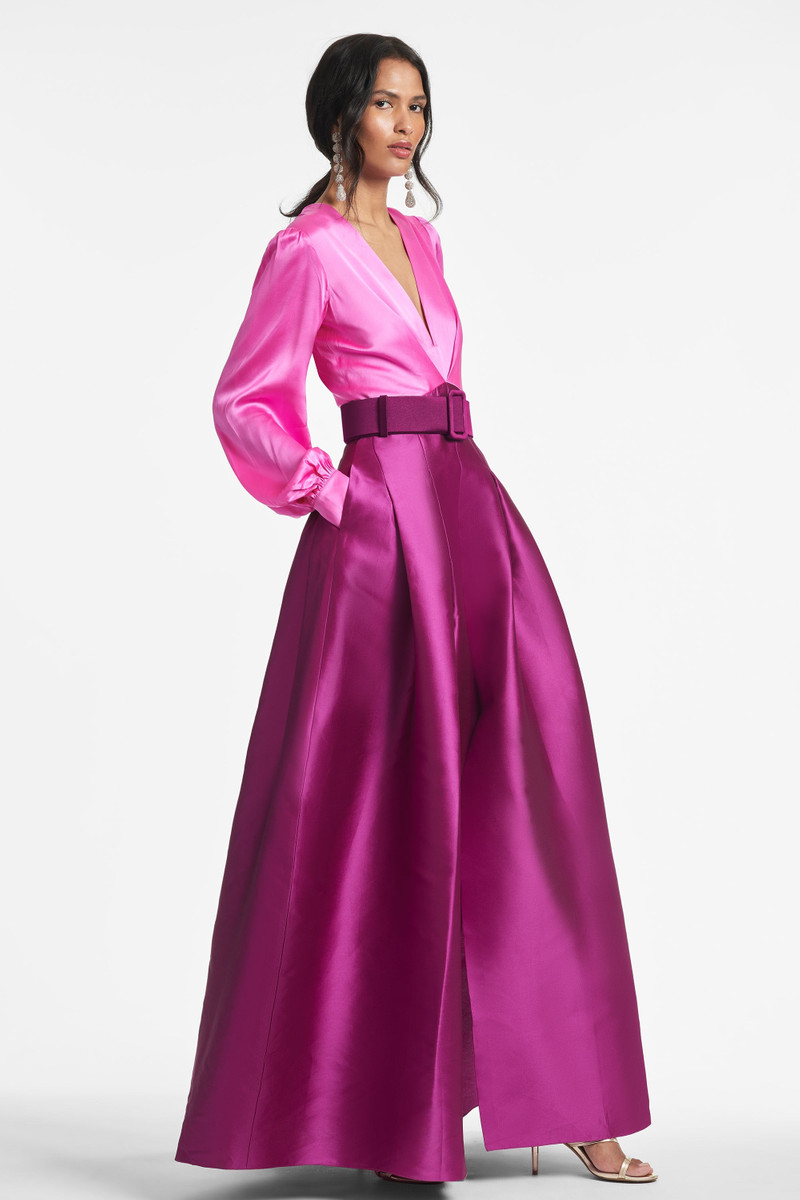 SACHIN & BABI Zoe Gown - Pink/Magenta outlook