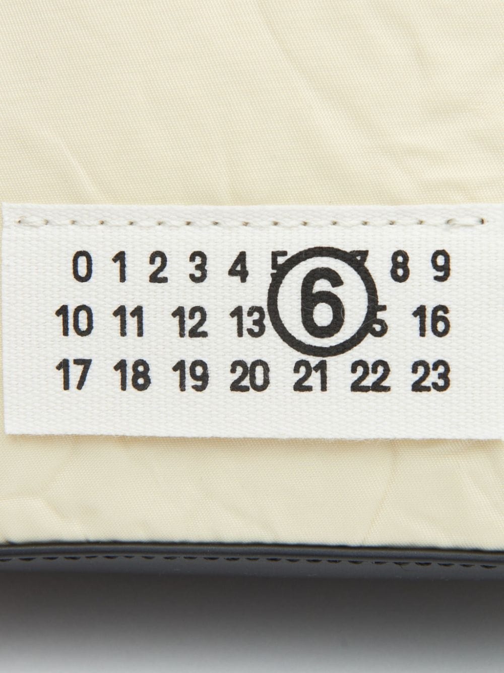 Numeric crinkled mini bag - 6