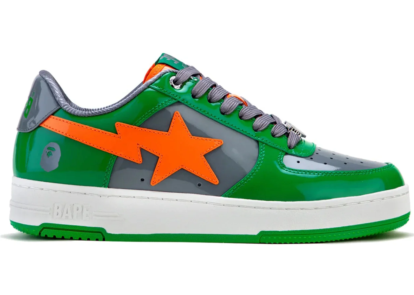 A Bathing Ape Bape Sta #1 Green Grey - 1