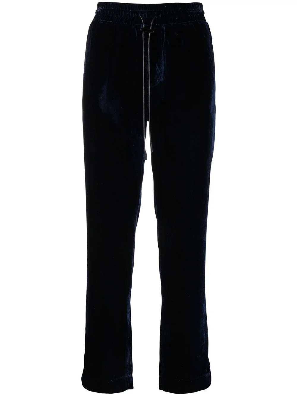 velvet-effect pyjama pants - 1