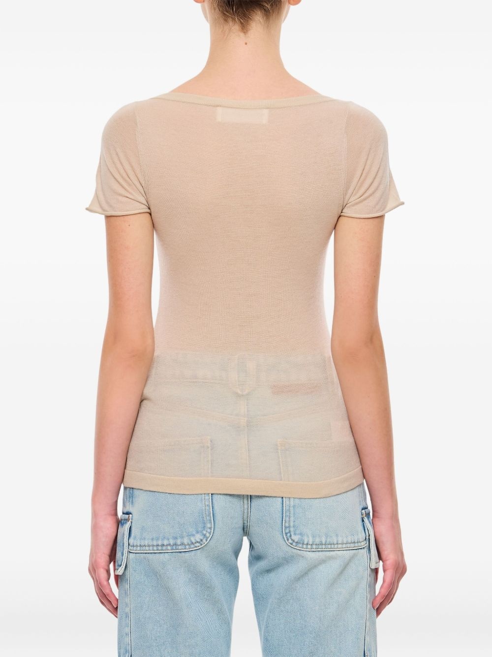 cashmere T-shirt - 3