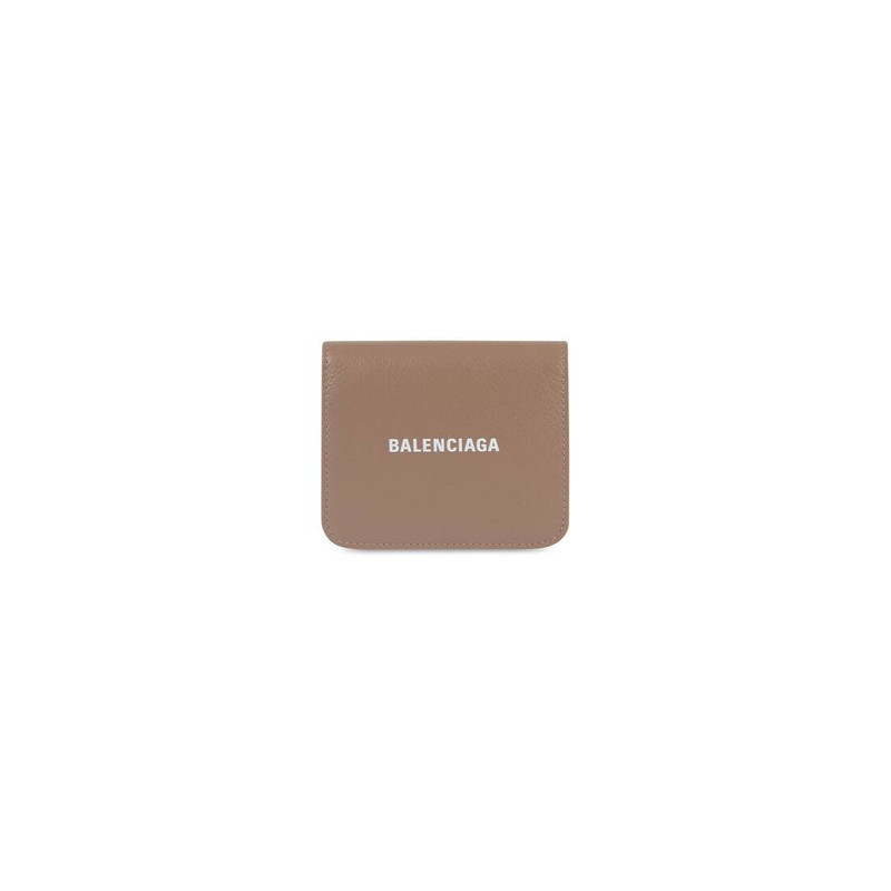 Cash Flap Coin And Card Holder in Mink - 1