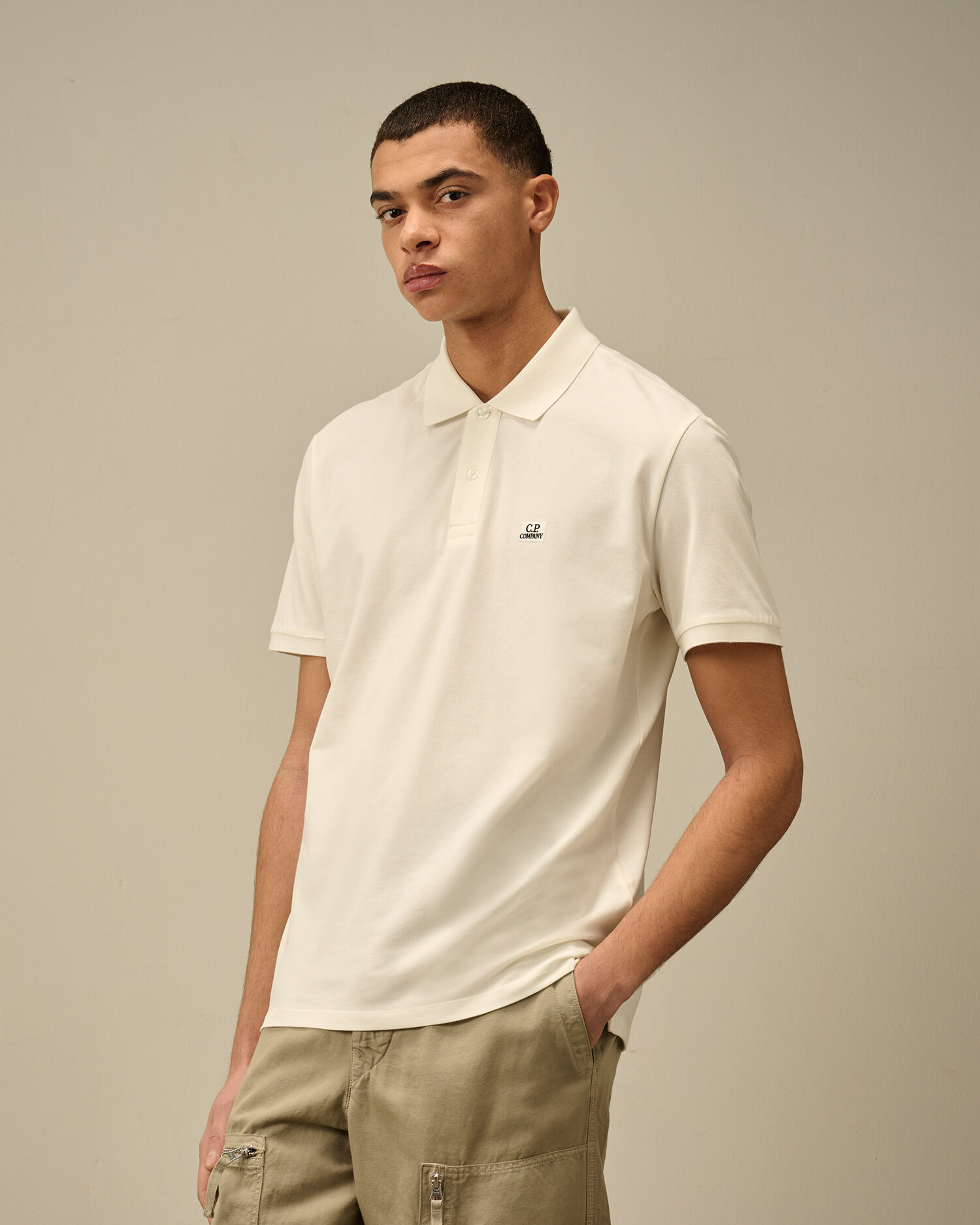 Stretch Piquet Logo Polo - 3