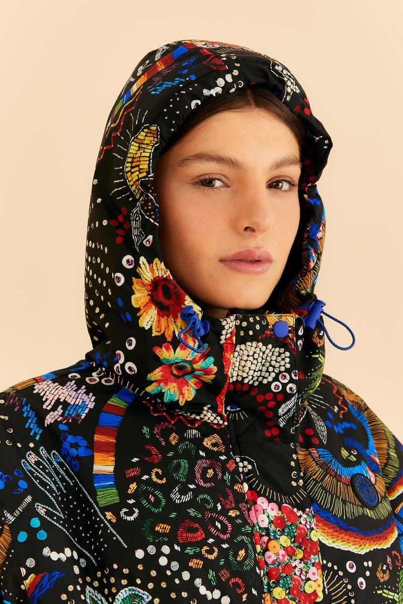 Black Borogodo Ski Jacket 3