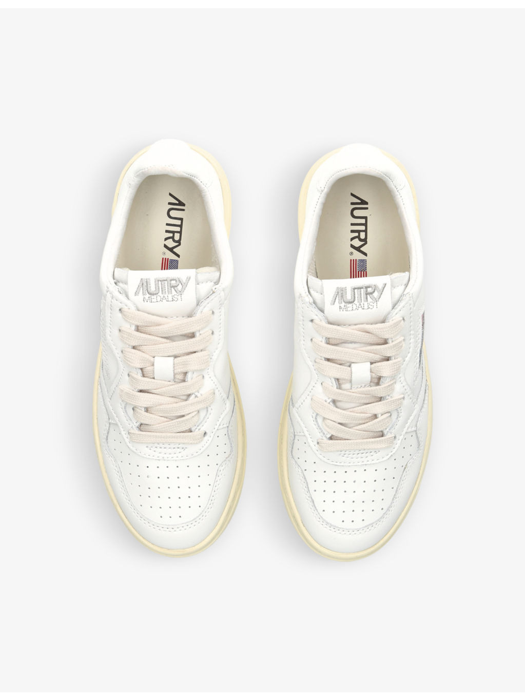 Medalist low-top leather trainers - 2