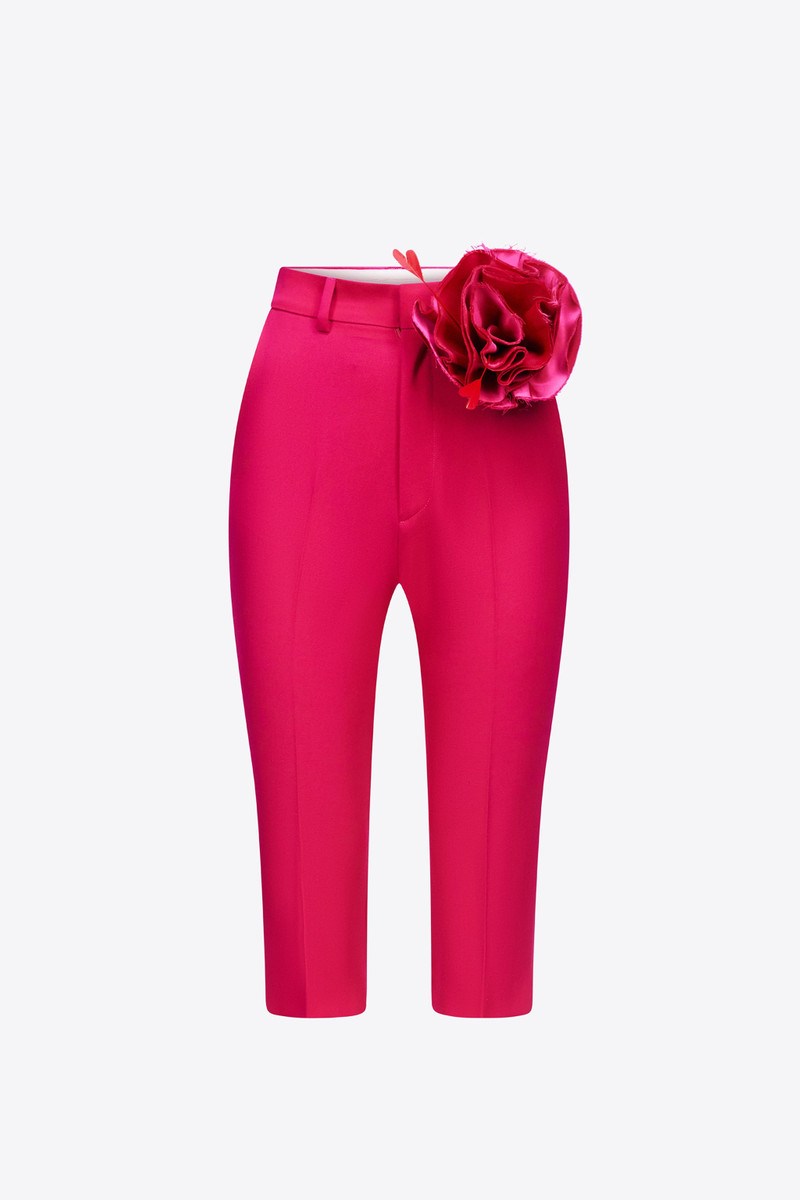 꽃 CORSAGE TAILORED SHORT - 1