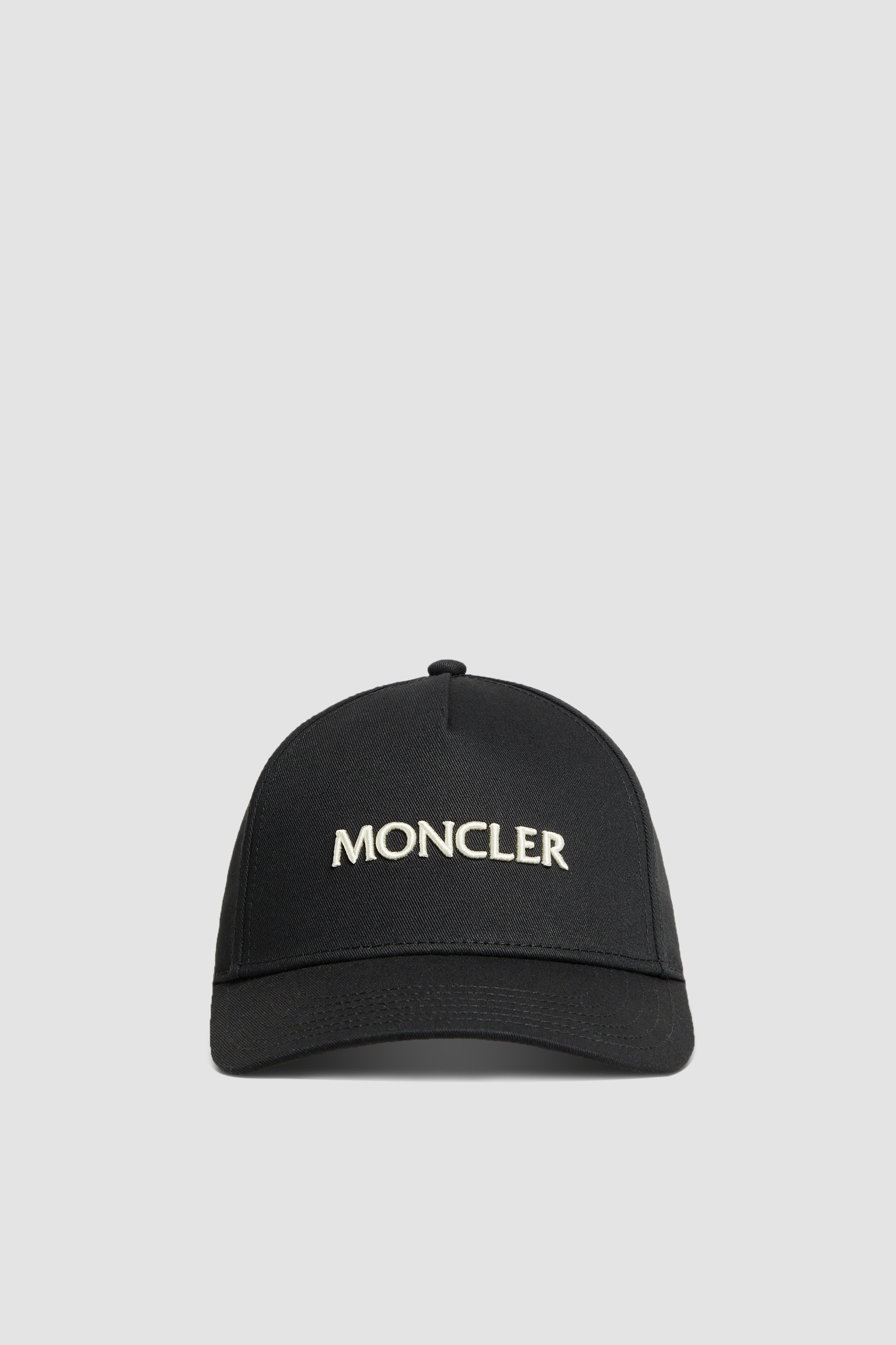 ハット MONCLER Logo embroidery cap Moncler Logo Embroidered Baseball Cap Navy Men's - US