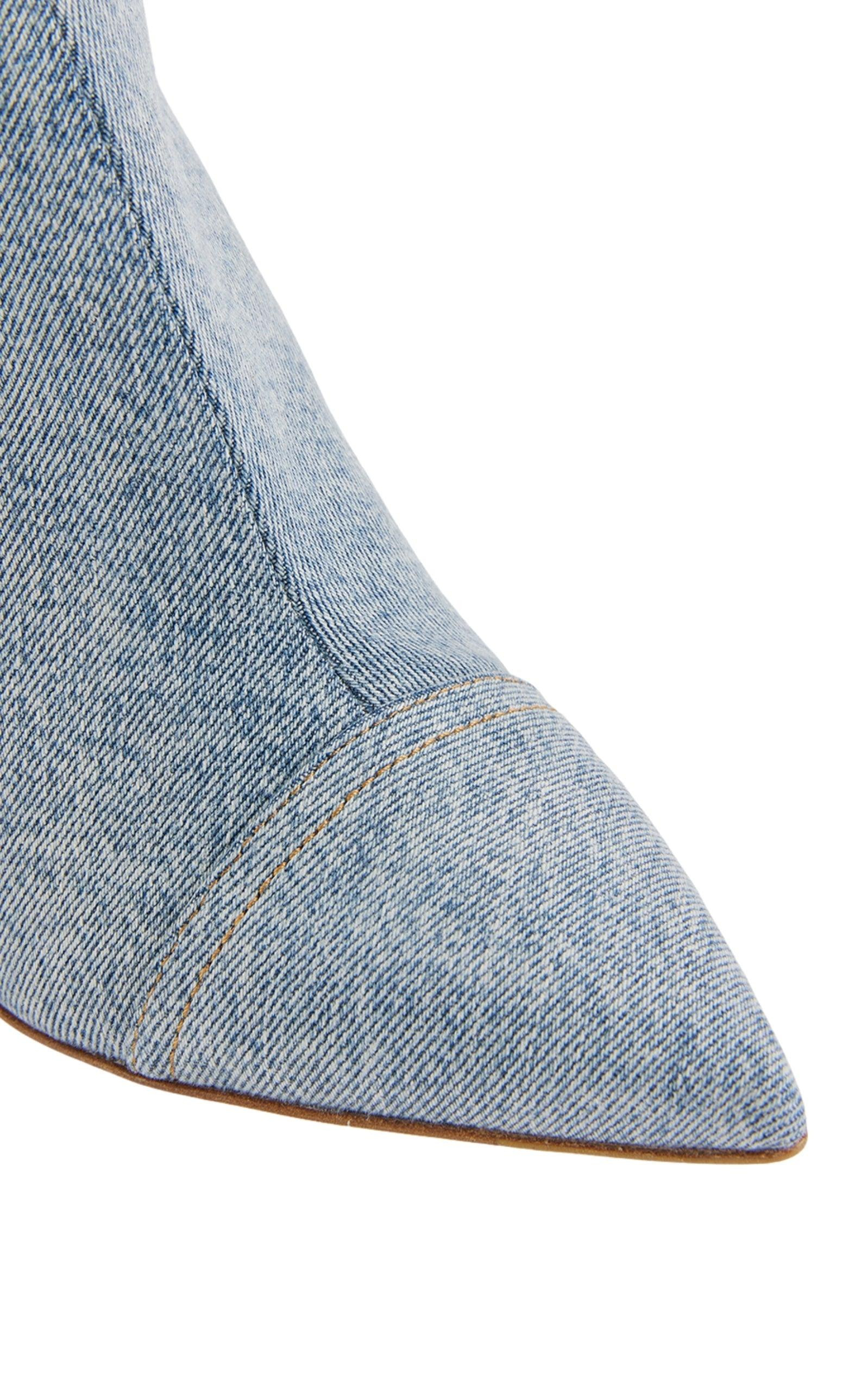 Skye Denim Ankle Boots - 6