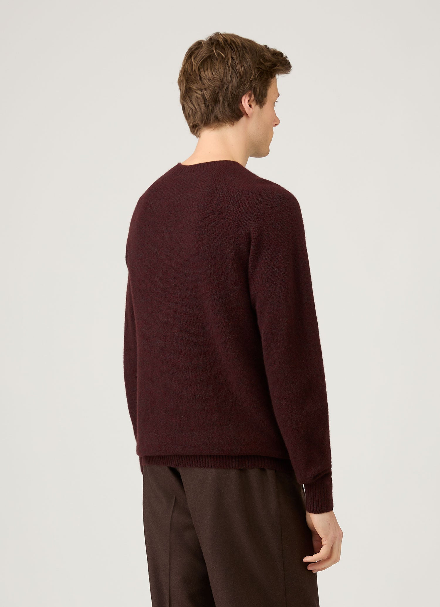 Lambswool Crew Neck Jumper - 5
