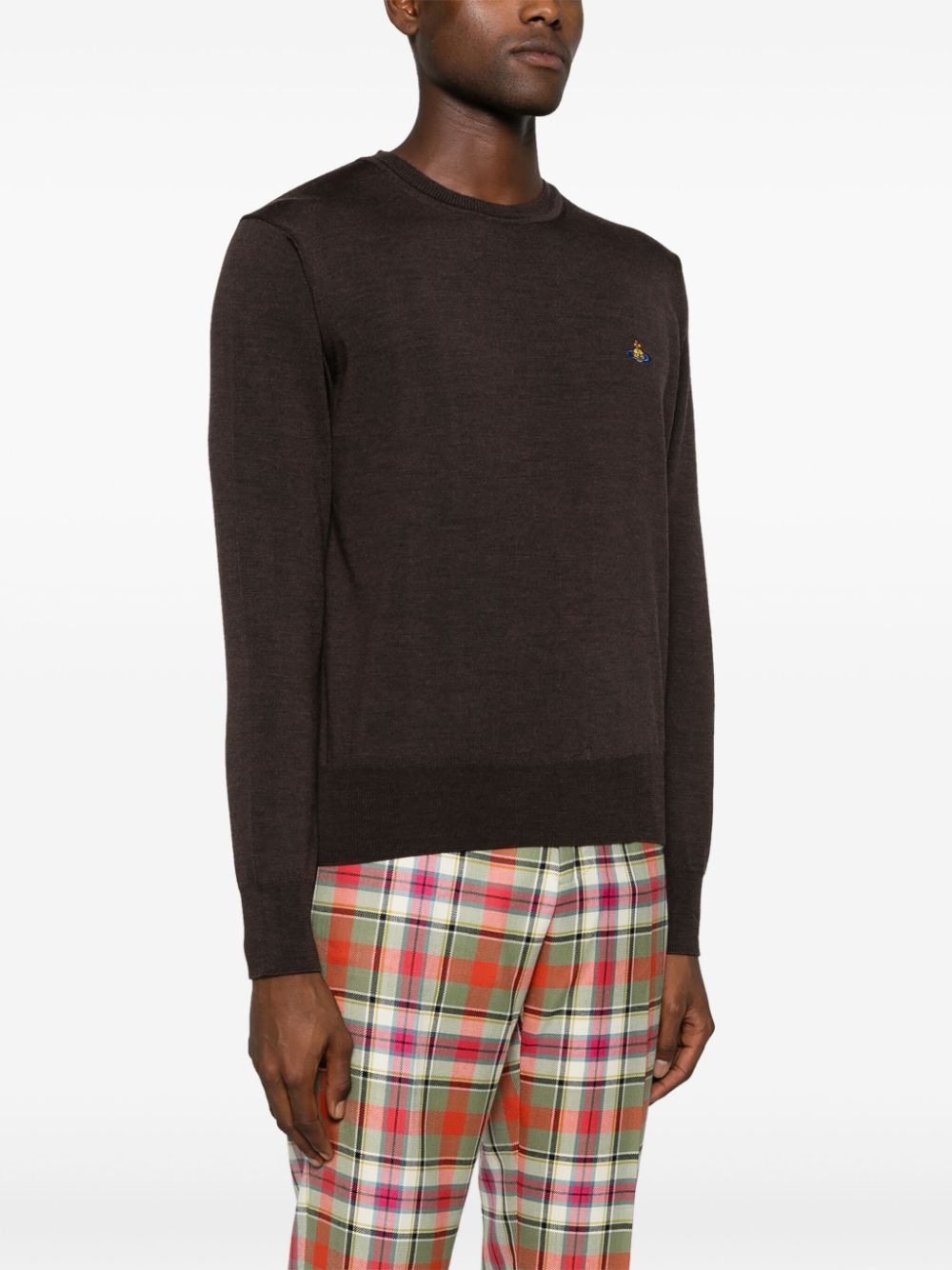 Orb-embroidered sweater - 3