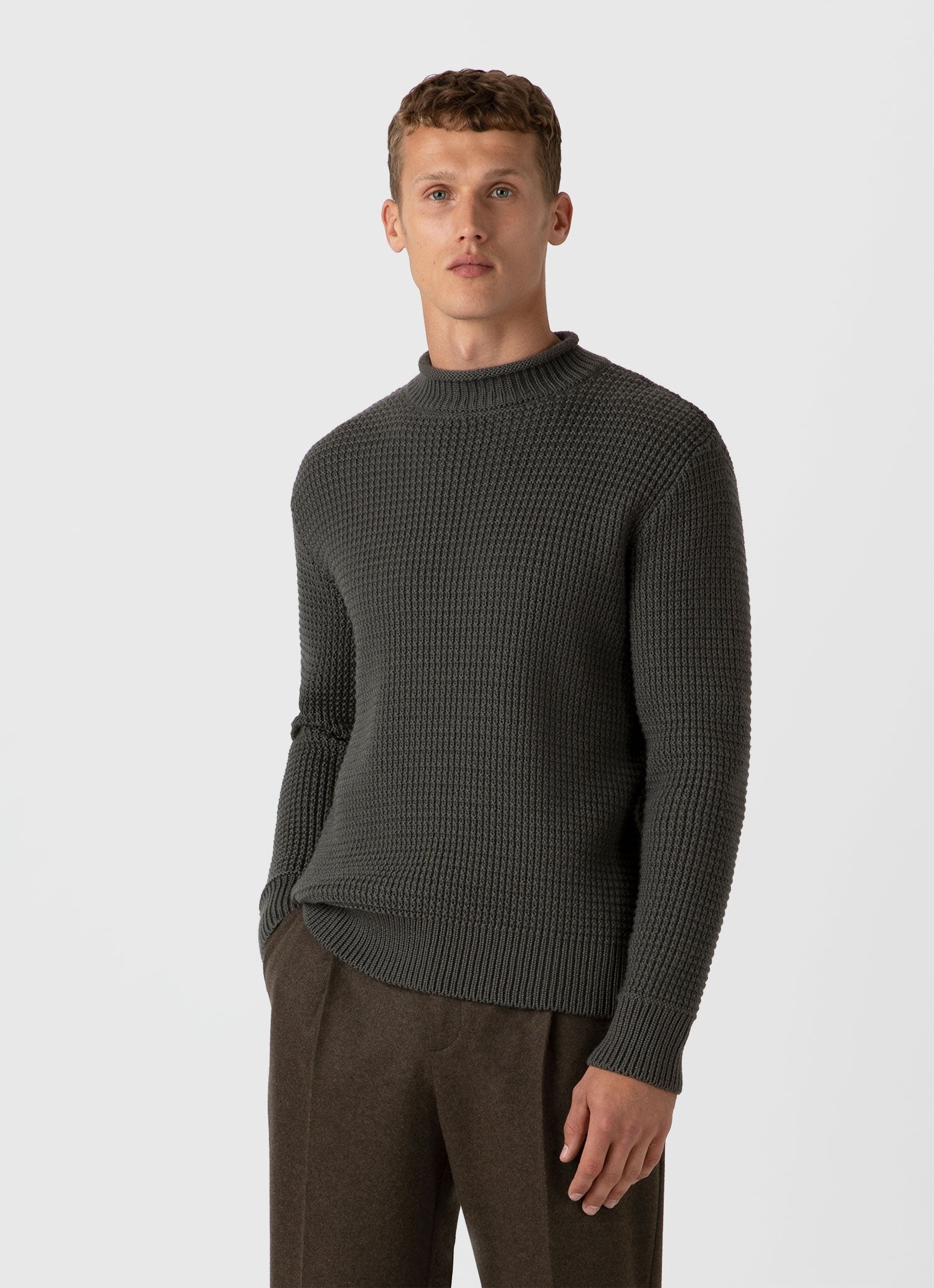 Merino Fisherman Jumper - 2