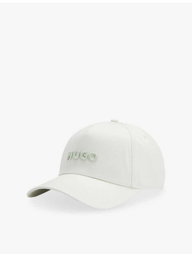HUGO Logo-Embellished Cotton-Twill Baseball Cap outlook
