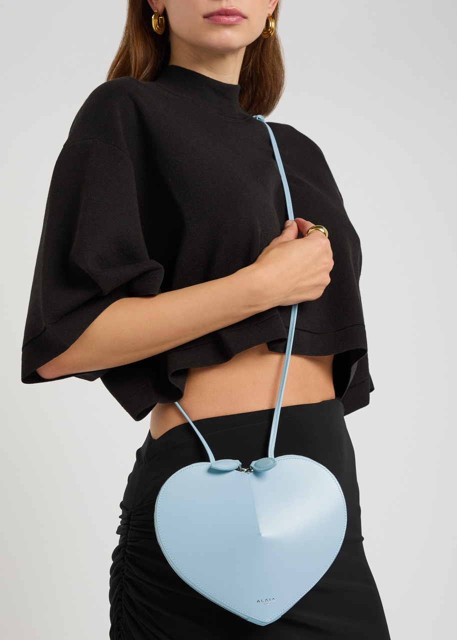 Alaïa Le Coeur Leather Cross-body bag - 5