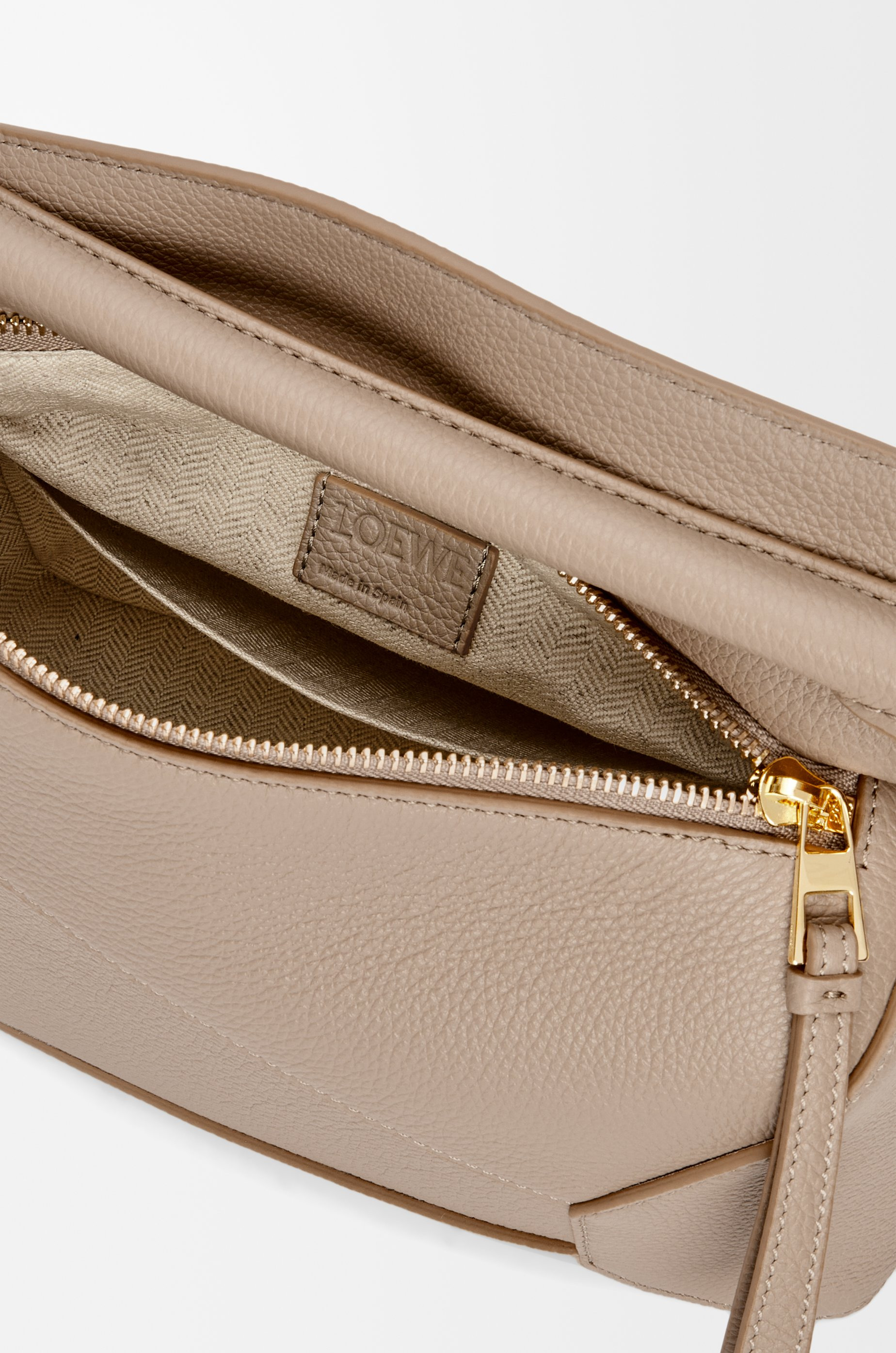 Small Puzzle bag in soft grained calfskin - 8