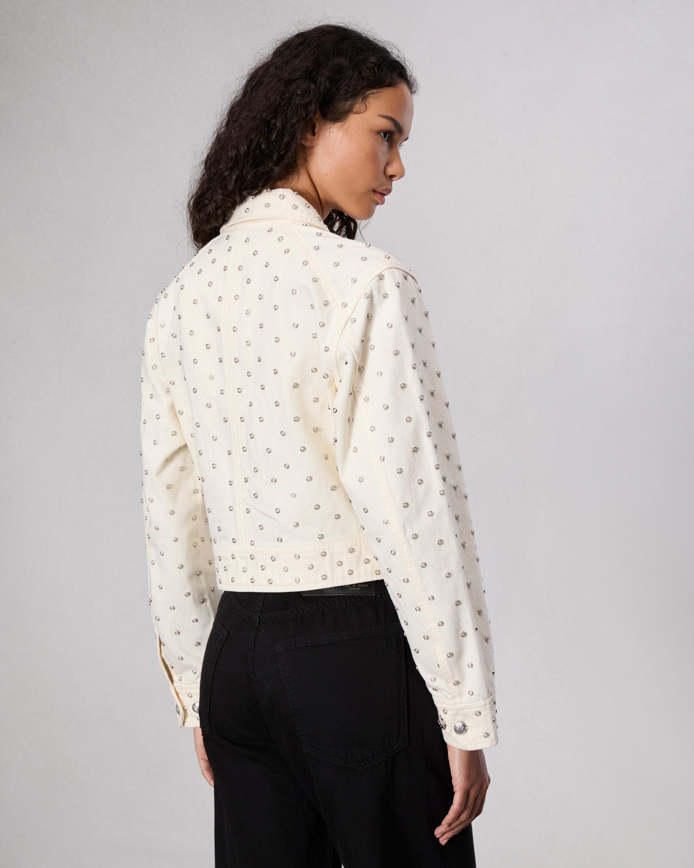 Anya Studded Denim Jacket - 5