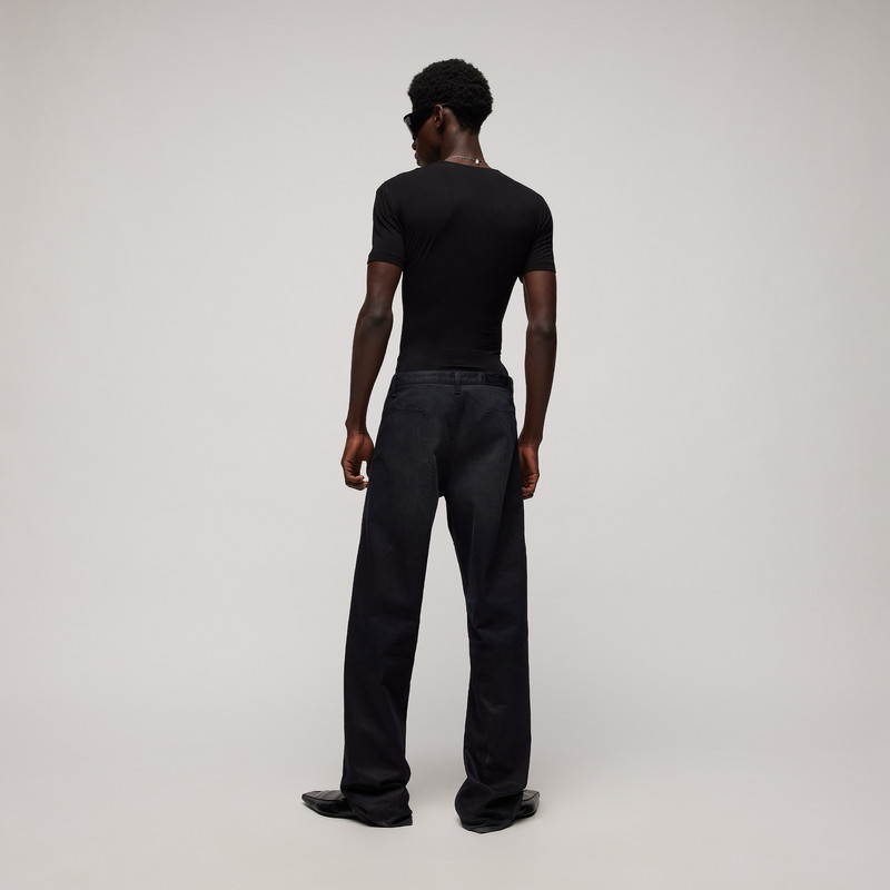 Cotton denim pants 3
